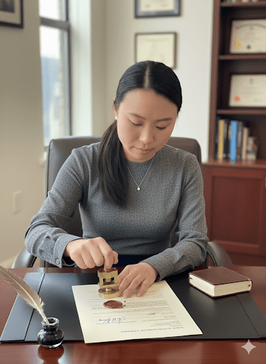 Ipswich Notary Public, Ms Joanne Chung (FCDO Registered)