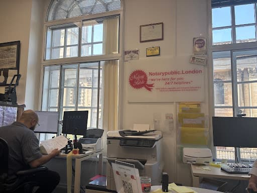 Notary Public London — Customer photo