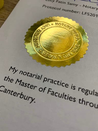 LFS Notary Services Limited — Customer photo
